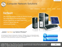 Tablet Screenshot of cns-info.de